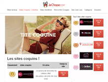 Tablet Screenshot of jechope.com